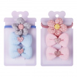 Набор д/волос MESHU MS_60692  резинка 1шт., заколки 2шт., ассорти 369271