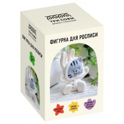 Набор д/творчества ТРИ СОВЫ НР_57028 "Котенок в комбинезоне" роспись из гипса 378754