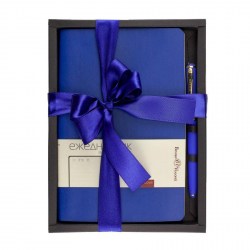 Набор подарочный Bruno Visconti 3-216/03-2 "Vincent " А5 ярко-синий (ежедневник+ручка)