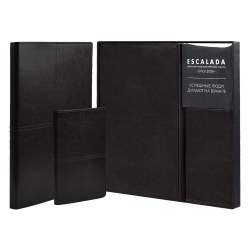 Набор подарочный Феникс 67167 "Сариф" черный, зап. книжка + обложка для паспорта