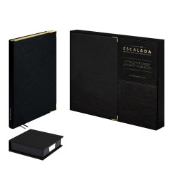 Набор подарочный Феникс 70559 "Шеврет" черный, ежедневник + подставка с блоком