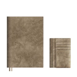 Набор подарочный Феникс 70568 бежевый, ежедневник А5 + картхолдер