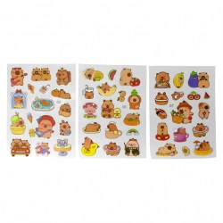 Наклейки Centrum 77429 "Капибара" 22*11см ассорти