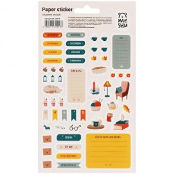 Наклейки MESHU MS_36979 "Autumn mood" для ежедневников 329393