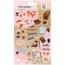 Наклейки MESHU MS_42718 "Coffee time" ПВХ 332379