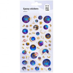 Наклейки MESHU MS_43579 "Moon" эпоксидные 334095