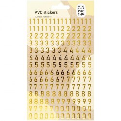 Наклейки MESHU MS_43585 "Golden numbers" ПВХ 334098