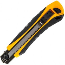 Нож канц. 25мм Brauberg 238732 "EXTRA-DL" с двумя фиксаторами