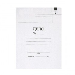 Обложка  ДЕЛО картонная 320г/м2 RP0032W /inФормат/ 061398