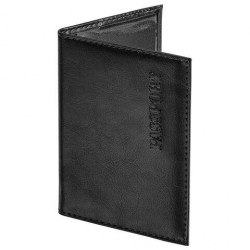 Обложка STAFF 237183 "Passport" для паспорта, экокожа, черная