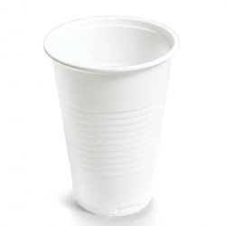 Одноразовый стакан 200мл, РР белый, гор/хол, (100шт) 19-7056/ОптиКом/