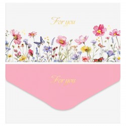 Открытка-конверт MESHU MS_65046 "For you" ассорти 378279