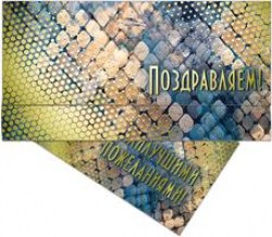 Открытка-конверт Русский Дизайн 85*165 ассорти-1