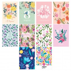 Открытка MESHU MS_65097 "Women's day" 7*10см 378562