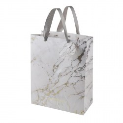 Пакет подарочный BrunoVisconti 2-852/01 "Carrara.white" 26*32,4*13мм 