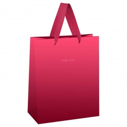 Пакет подарочный MESHU MS_51853 "Duotone. Magenta gradient" 18*23*10см 354603