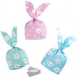 Пакет подарочный MESHU MS_62109 "Funny pattern" /30 шт/ 13,5*22см 371658