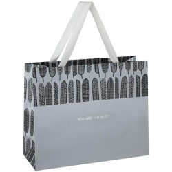 Пакет подарочный MESHU Pl_40145 "Grey mood" 32*26*12см 322543