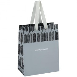 Пакет подарочный MESHU Pm_40027 "Grey mood" 18*23*10см 322484