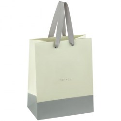 Пакет подарочный MESHU Pm_40045 "Duotone.Yellow-grey" 18*23*10см 322493