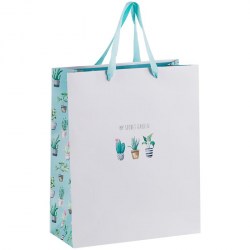 Пакет подарочный MESHU YPl_33052 "Lovely plants" 26*32*12см 302923
