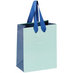 Пакет подарочный MESHU YPm_32614 "Duotone. Mint" 18*23*10см 308928