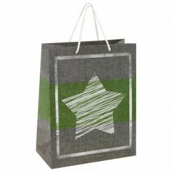 Пакет подарочный Золотая Сказка 606588 "Звезда" 26*12,7*32,4см