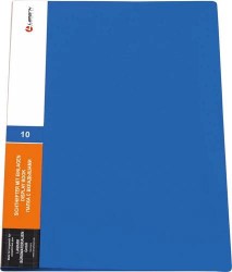 Папка  10 вкладышей Lamark DB0132-BL 0,60мм, синяя