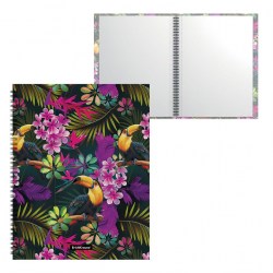 Папка  20 вкладышей ErichKrause 49308 "Tropics" на спирали