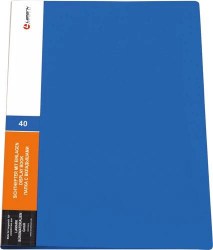 Папка  40 вкладышей Lamark DB0135-BL 0,60мм, синяя