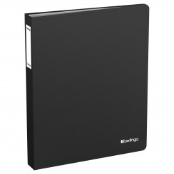 Папка  80 вкладышей Berlingo DB4_80980 "Soft Touch" 34мм, 800мкм, черная, с внутр. карманом 362718