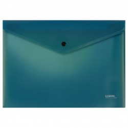 Папка на кнопке А5+ Стамм ММ-31948 "Хамелеон" 180мкм непрозрачная, зеленый хамелеон 376230