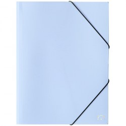 Папка на резинках MESHU MS_32222 "Dew", А4, 500мкм, vanila sky 300485