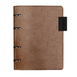 Папка-обложка 70718 Феникс "Хард" А5+, для сменных блоков, коричневая