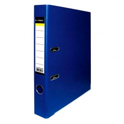 Папка-регистратор 55мм inФормат P2PVC-55/Blu синий PVC 2-сторонний 059931