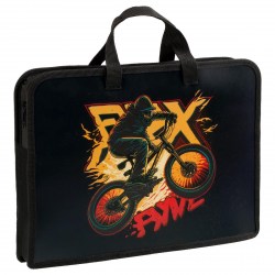 Папка-сумка А4 ArtSpace ПТ-14_60147 "Bmx" на молнии с ручками 368474
