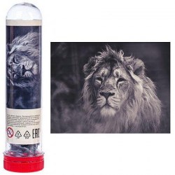 Пазлы Хатбер 22729 130 элементов А5 "Лев" в пласт тубе 062278