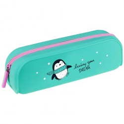 Пенал Berlingo PM09024 "Penguin dream" силикон, 200*50*60мм 336758