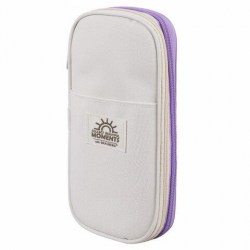 Пенал Brauberg 271562 "Digital lavender" 1 отделение, 220*100*30мм, расширяющийся