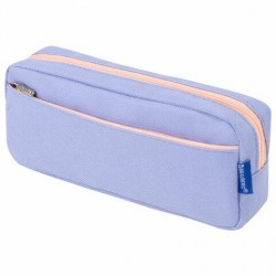 Пенал Brauberg 272277 "Pastel" 2 отделения, 210*95*50мм, голубой