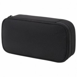 Пенал Brauberg 272309 "Black" 1 отделение, 220*115*60мм