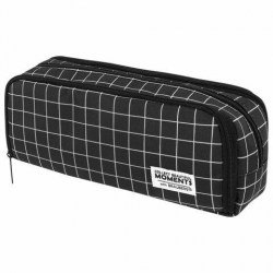 Пенал Brauberg 272316 "Checkered" 23*9*7см, 2 откидные планки