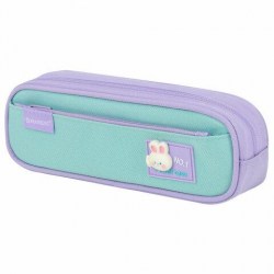Пенал Brauberg 273571 "Cute bunny" 2 отделения, 230*80*50мм, 3D-элемент