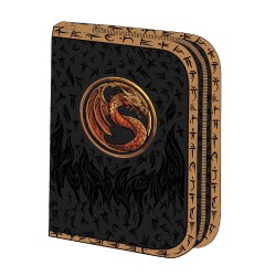 Пенал Феникс 65676 "Огненный дракон" 13,3x20x3,5 см книжка без наполнения 