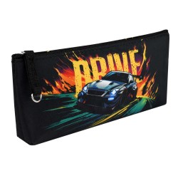 Пенал Феникс 68414 "Драйв" 1 отделение, 21*3,5*8см на молнии