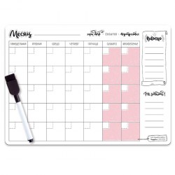 Планер магнитный HappyLine 83159 "На месяц", 42*29см с маркером 297390