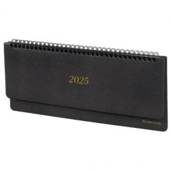 Планинг 2025г. Brauberg 115693 "Iguana", под кожу, черный