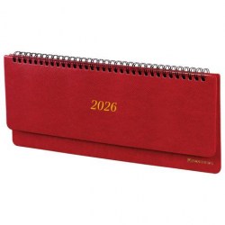 Планинг 2026г. Brauberg 117225 "Iguana" под кожу, красный