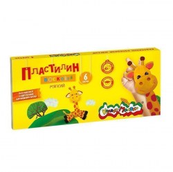 Пластилин  6цв. Каляка-Маляка ПВКМ06 90г 110086
