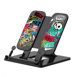 Подставка для книг ErichKrause 58071 "Scooter Master" черная пластиковая